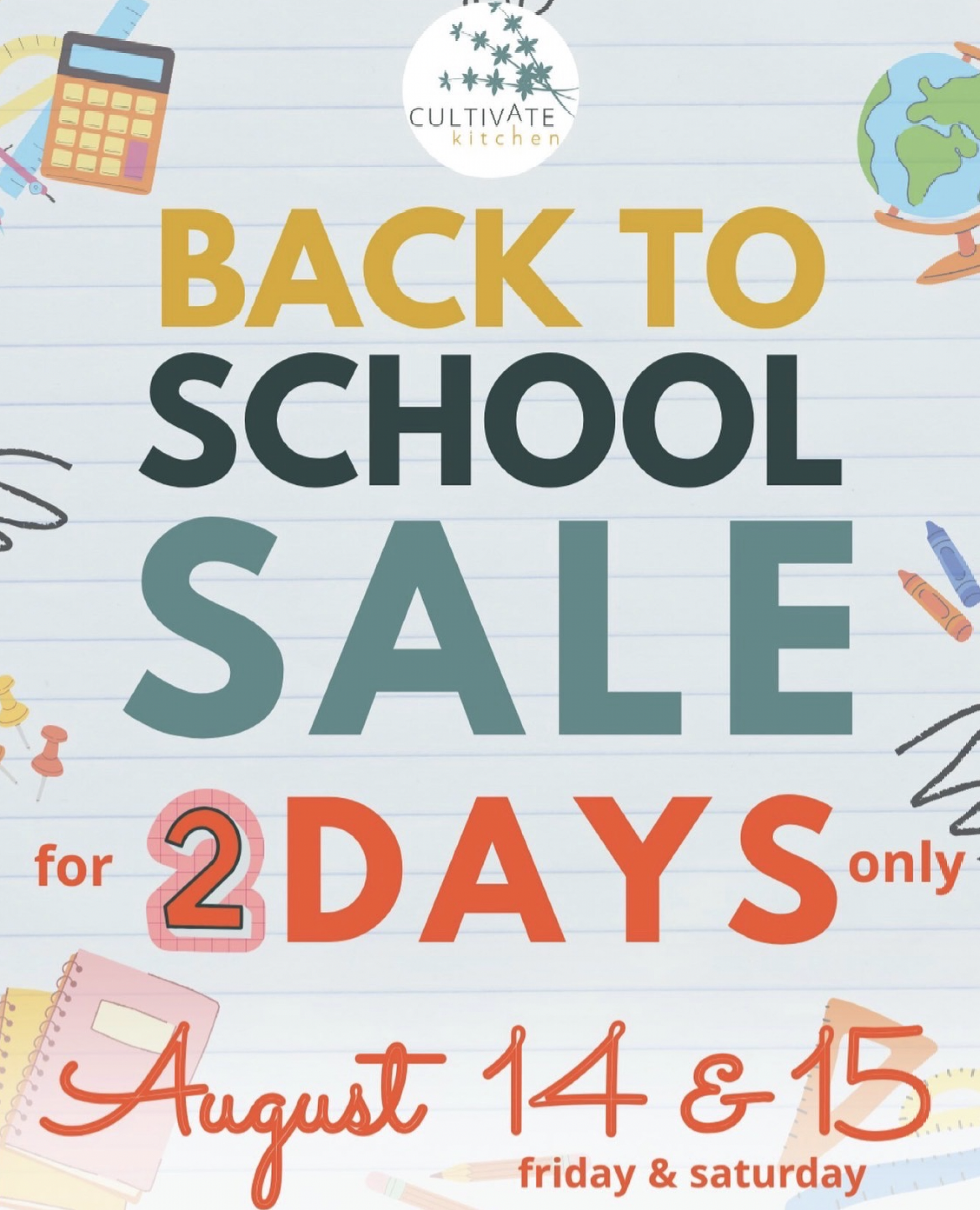 BACK TO SCHOOL SALE - 20% off all Meal Packs image