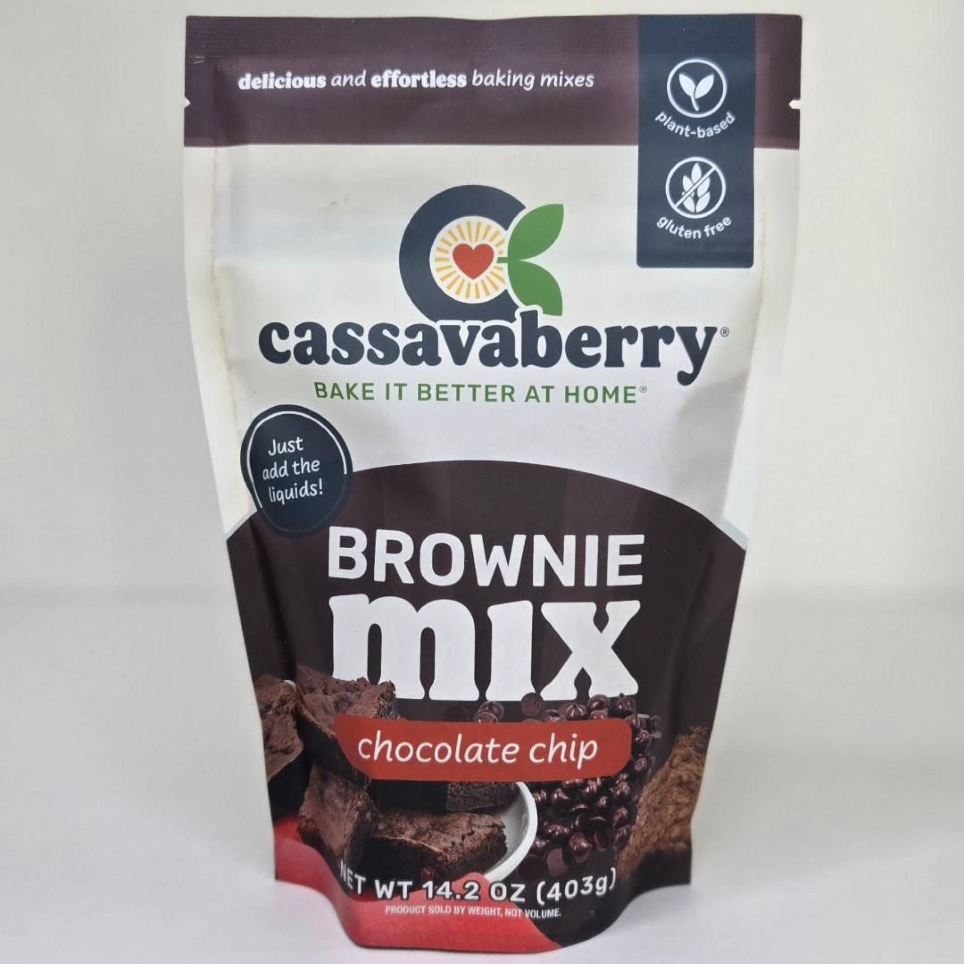 Cassavaberry Chocolate Chip Brownie Mix