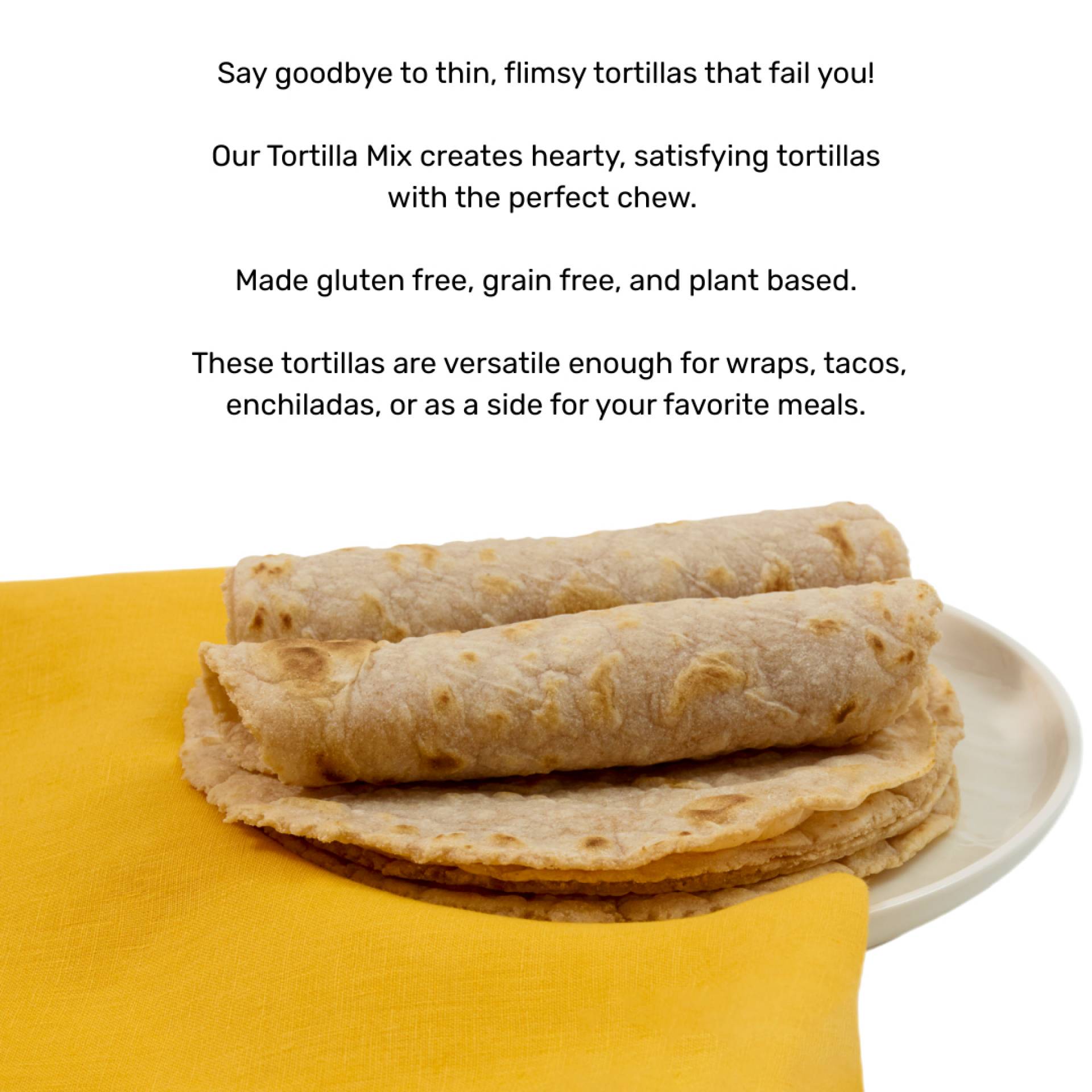 Cassavaberry Grain Free Tortilla Mix