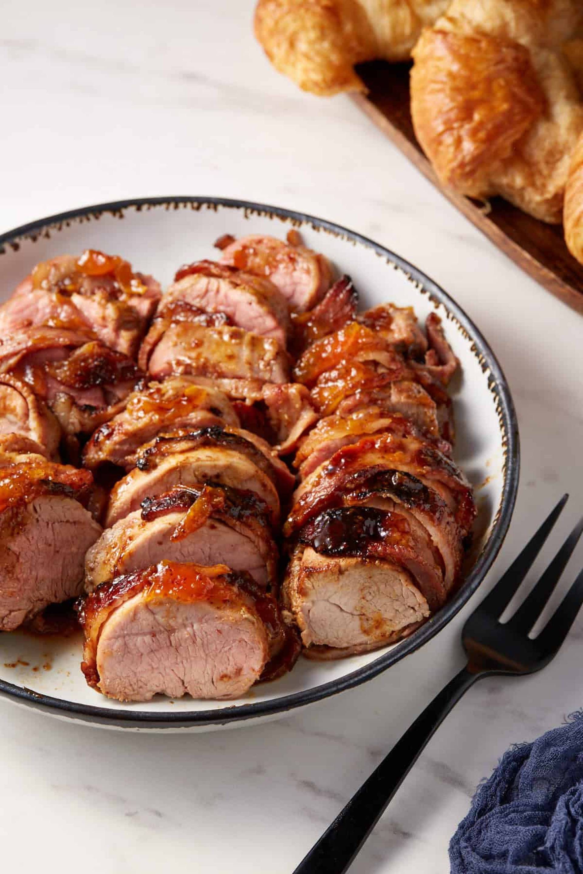 TAKE AND BAKE Bacon Wrapped Pork Tenderloin HOLIDAY