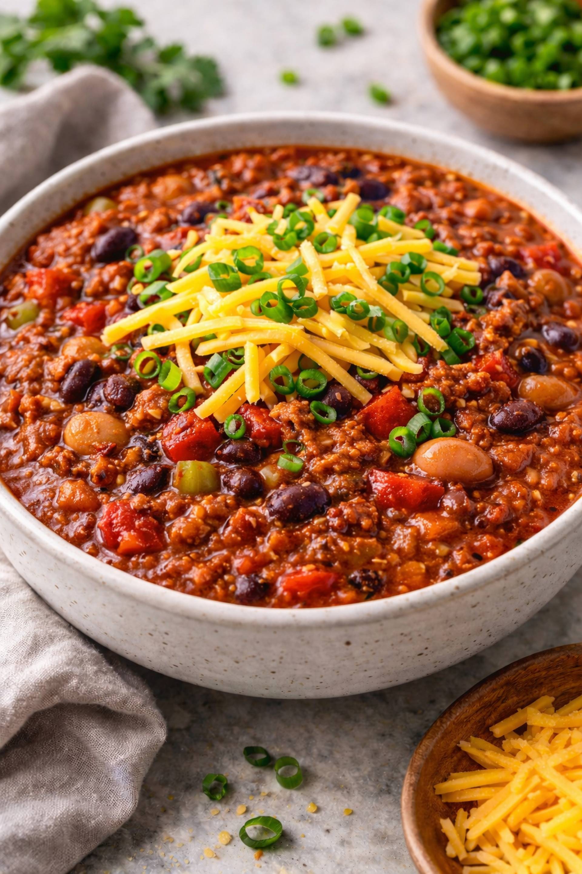 Hearty Chili (perfect for Game Day!)