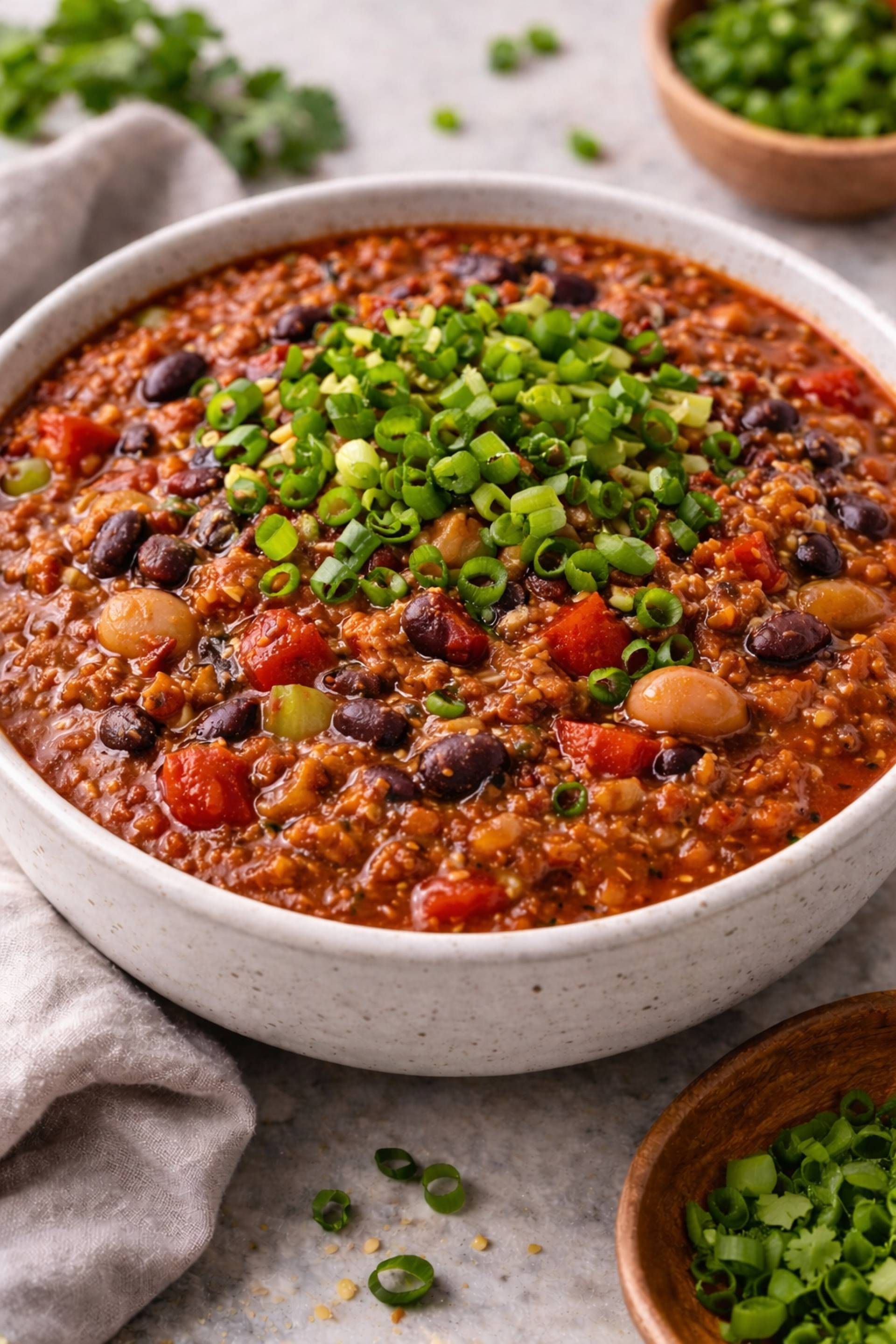 Dairy Free Hearty Chili (perfect for Game Day!)
