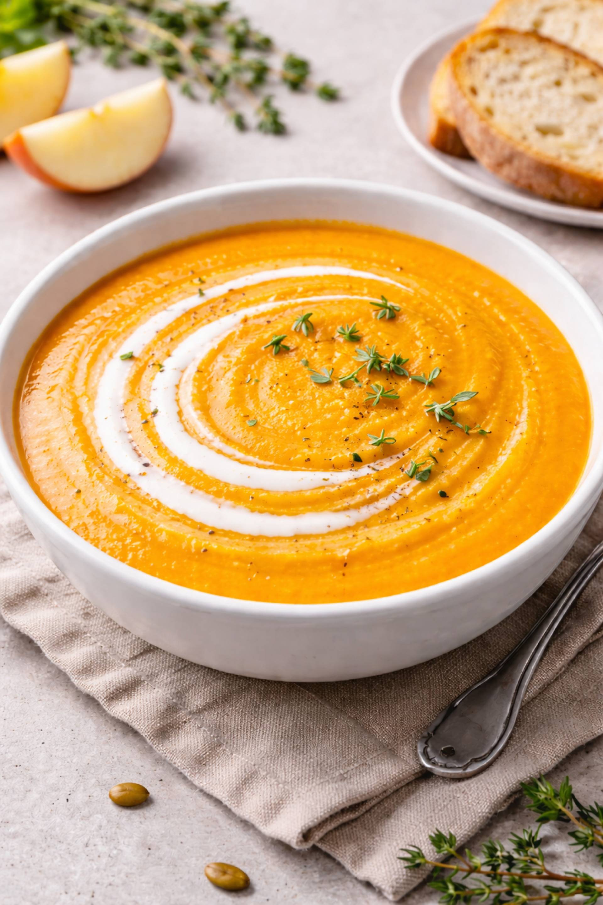 Butternut Apple Bisque