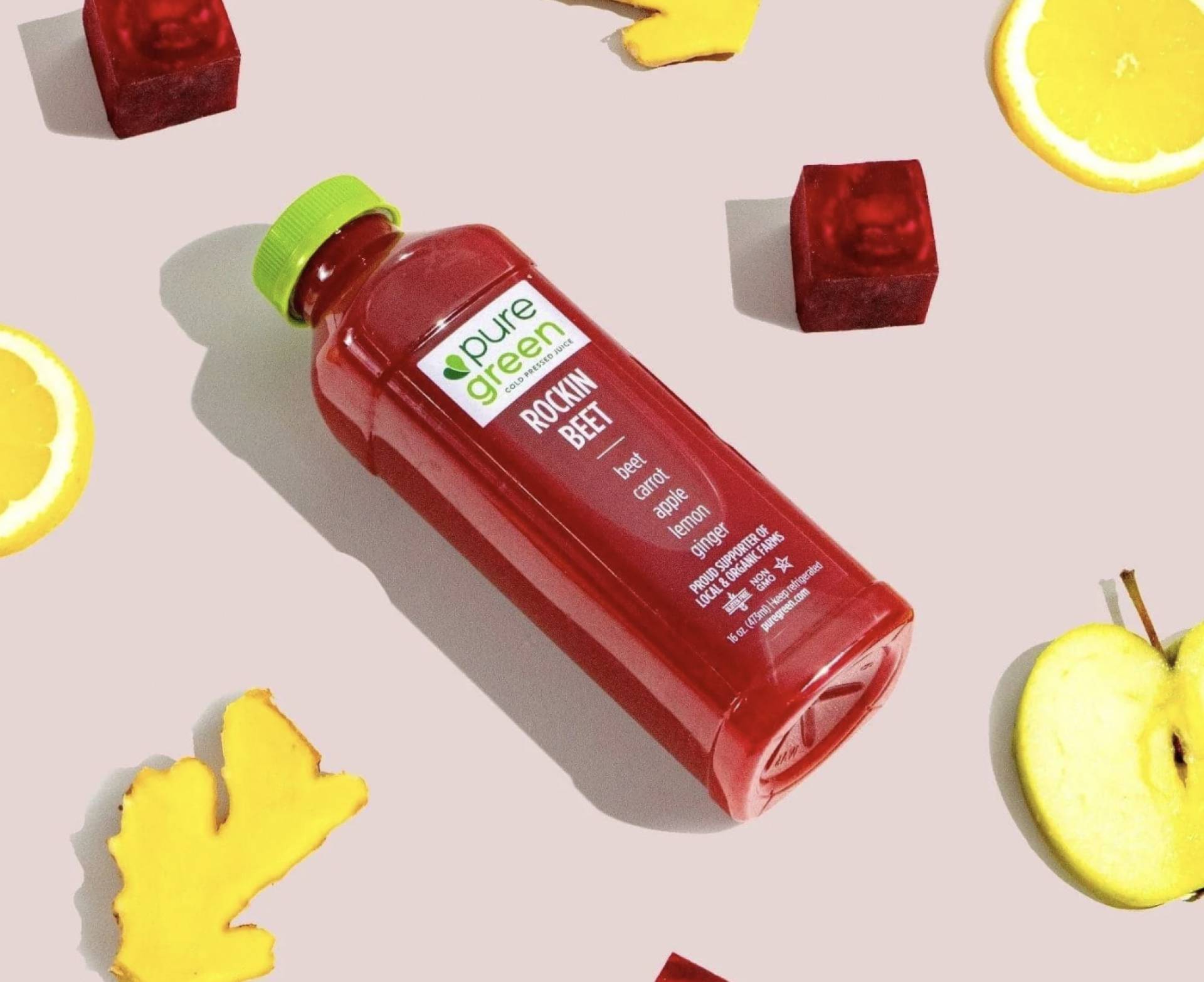 Pure Green - Rockin Beet Cold Pressed Juice
