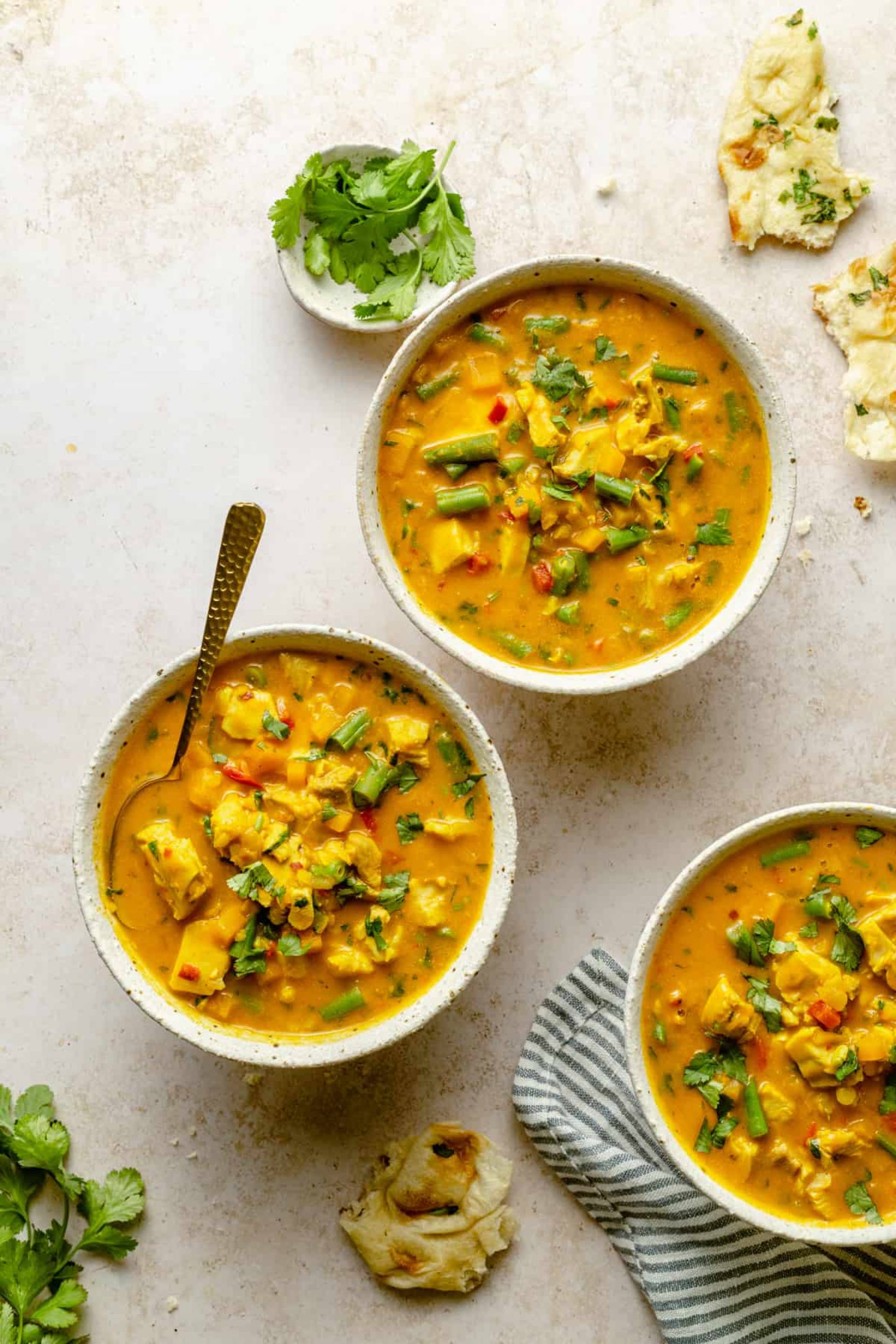 Coconut Tofu and Lentil Curry