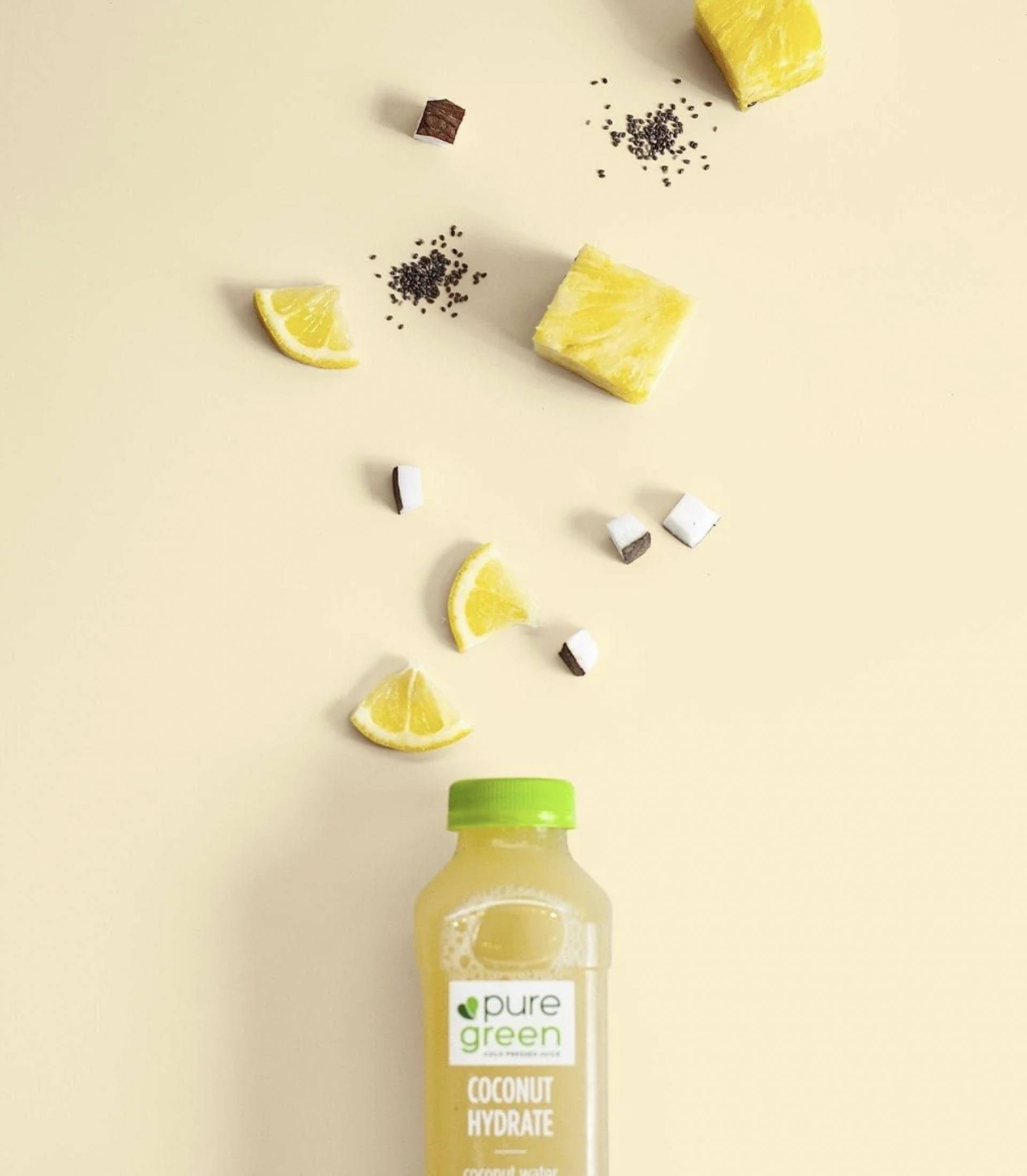 Pure Green - Coconut Hydr8 Cold Pressed Juice