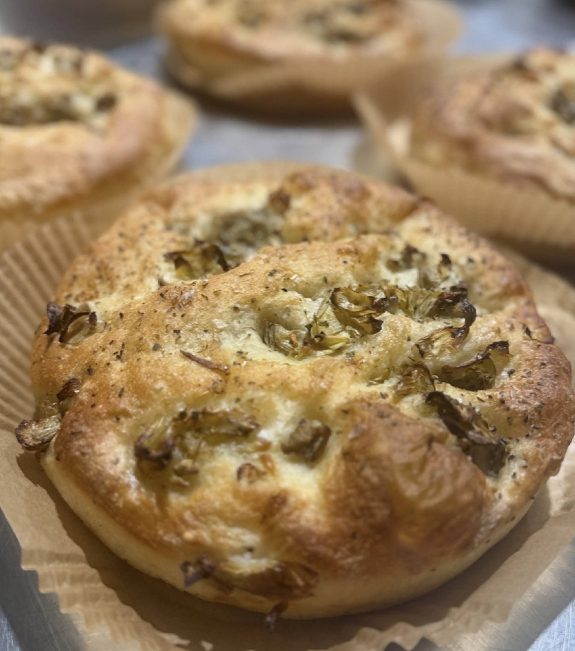 NoCo Sourdough - Artichoke Focaccia