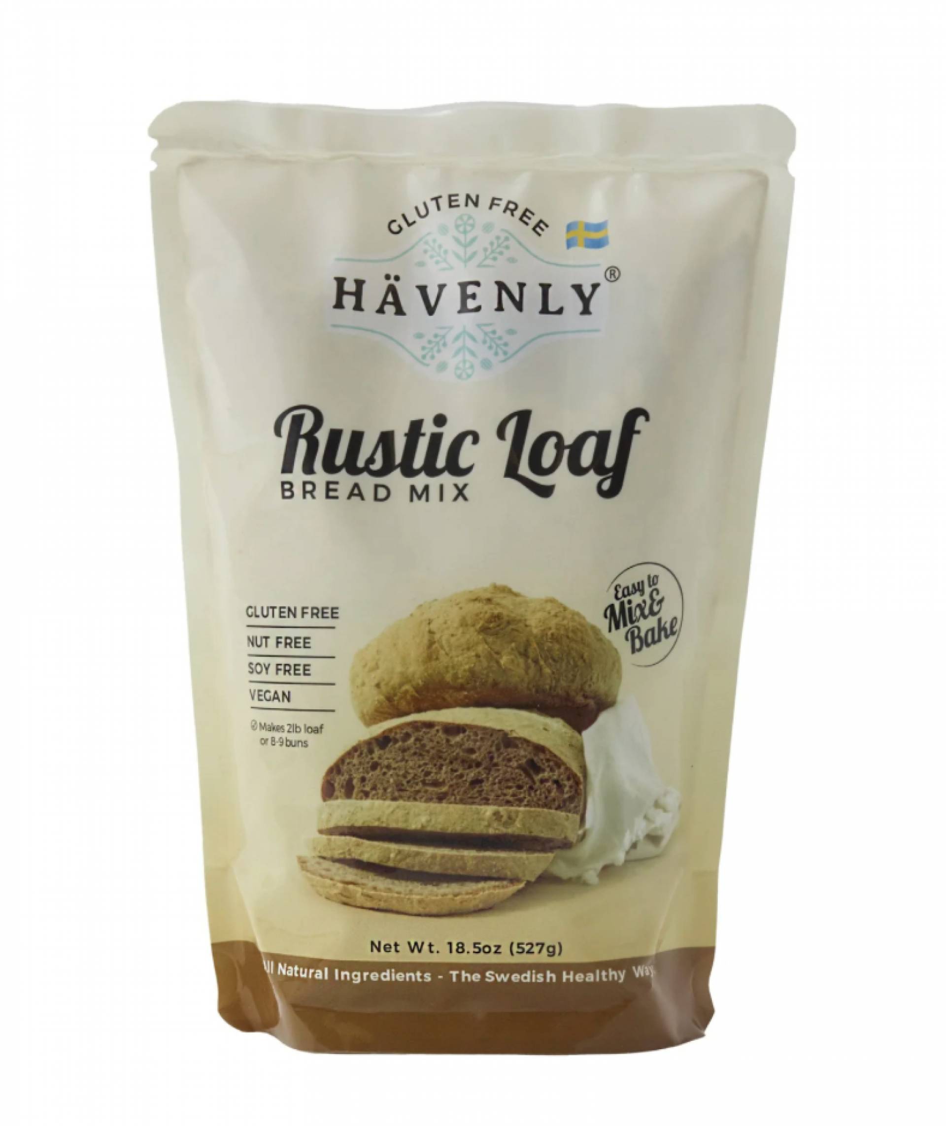 Havenly: Rustic Loaf Bread Mix (19oz)