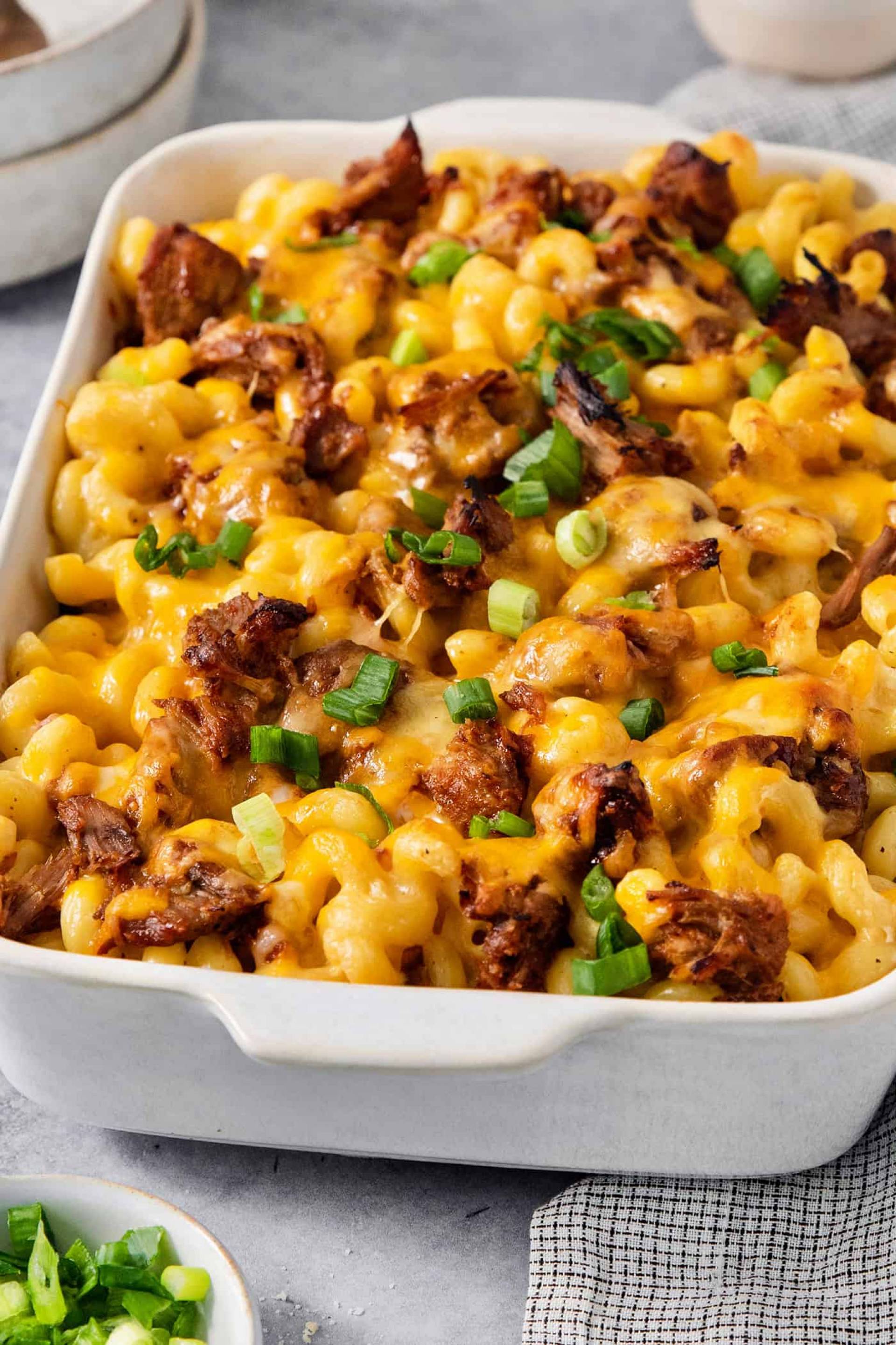 HOT DEAL Beer Mac and Cheese with BBQ Chicken - Perfect For Father's Day BBQ!