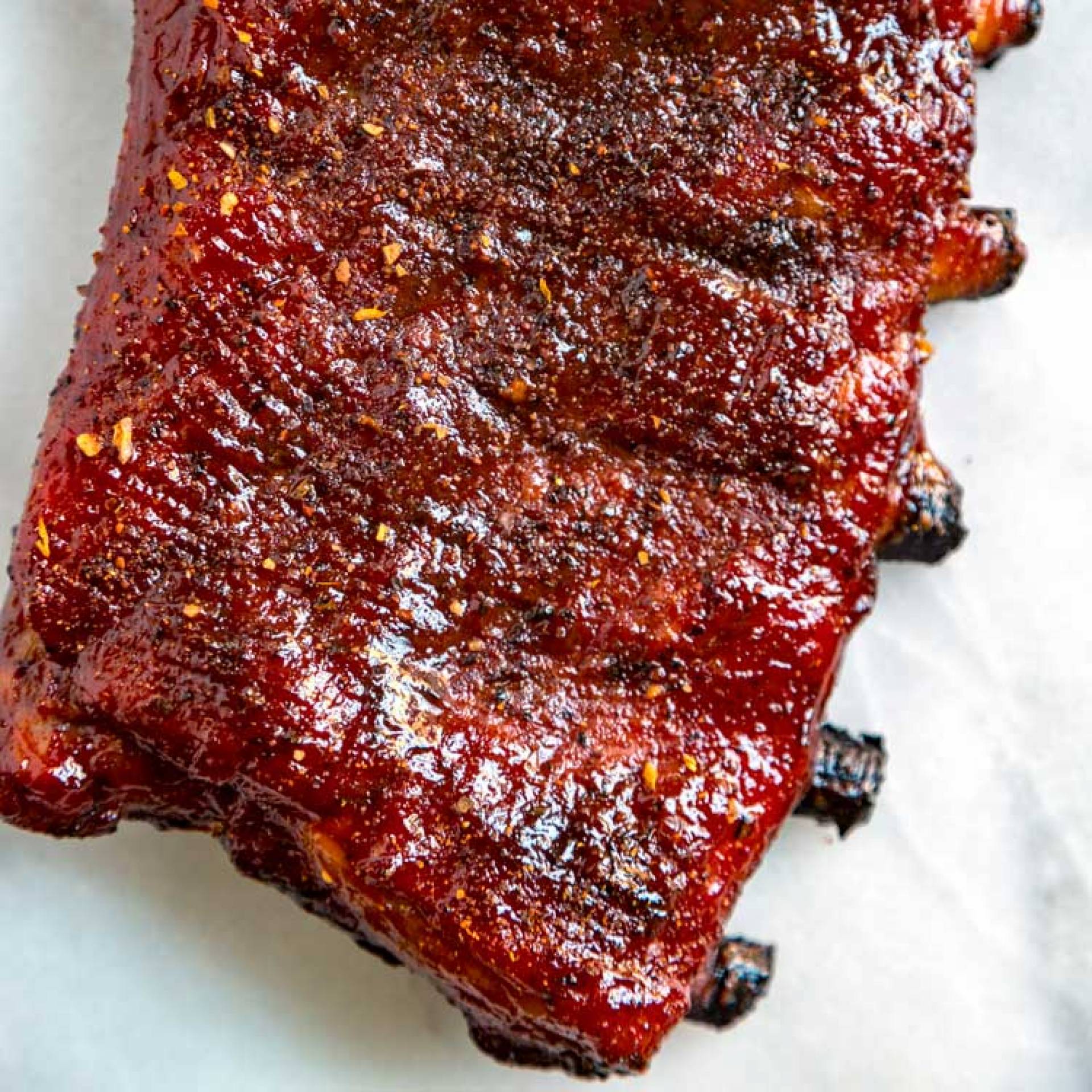 A La Carte St Louis Style BBQ Pork Rack of Ribs - 4th of July