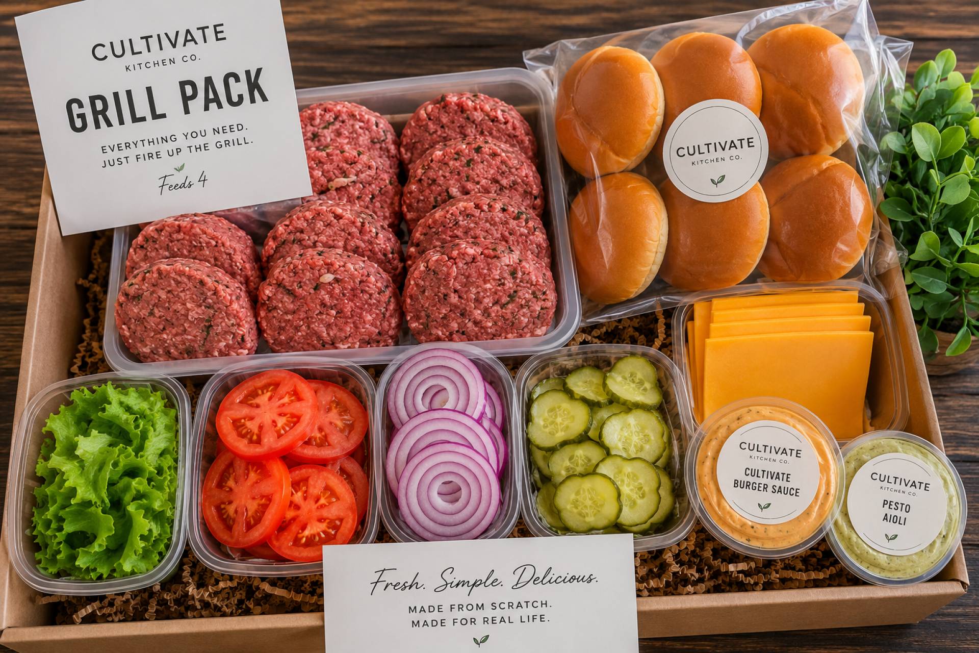 Backyard Slider Grill Pack - 4th of July