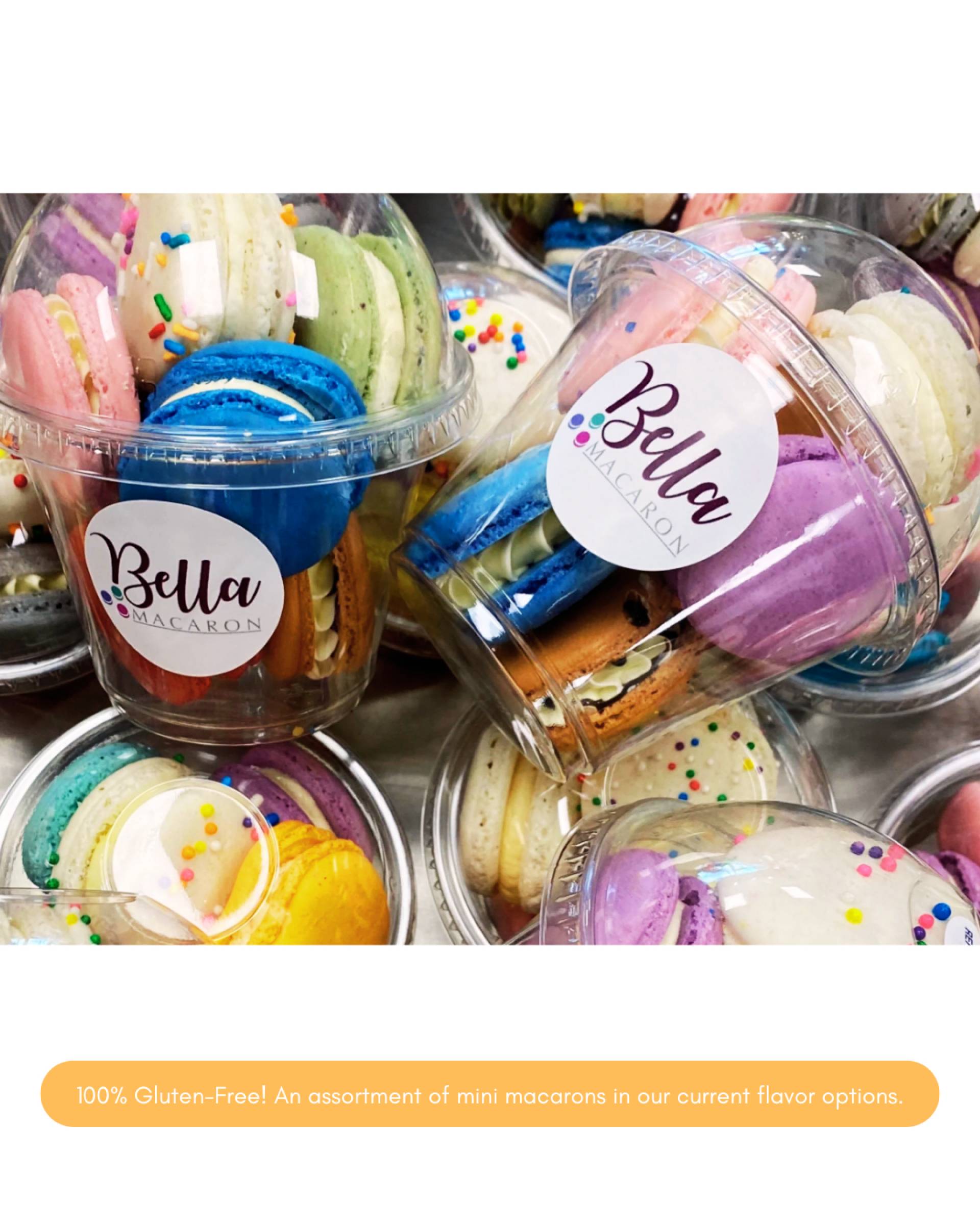 BELLA MACARON BUBBLE CUP