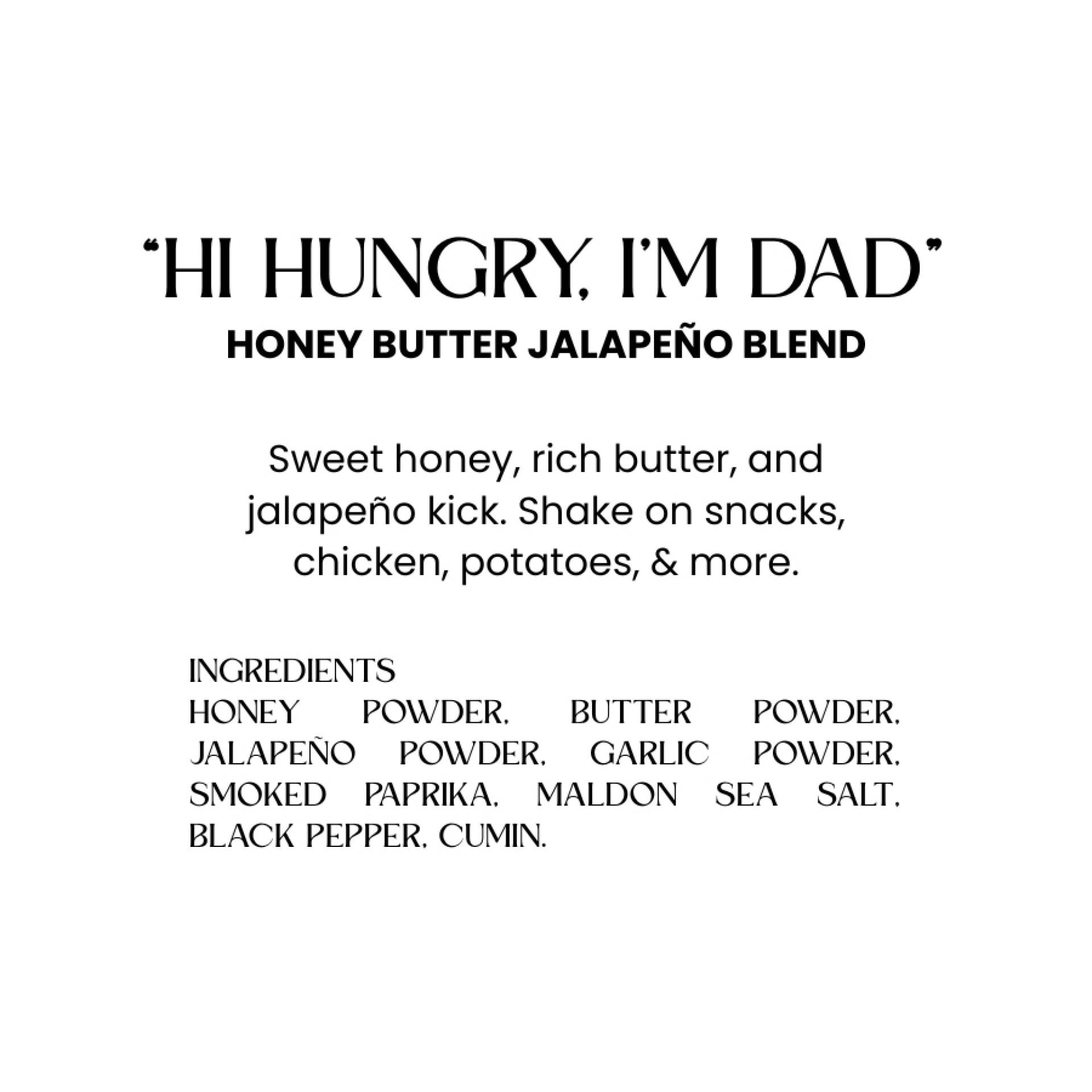 CKC HI HUNGRY, I'M DAD