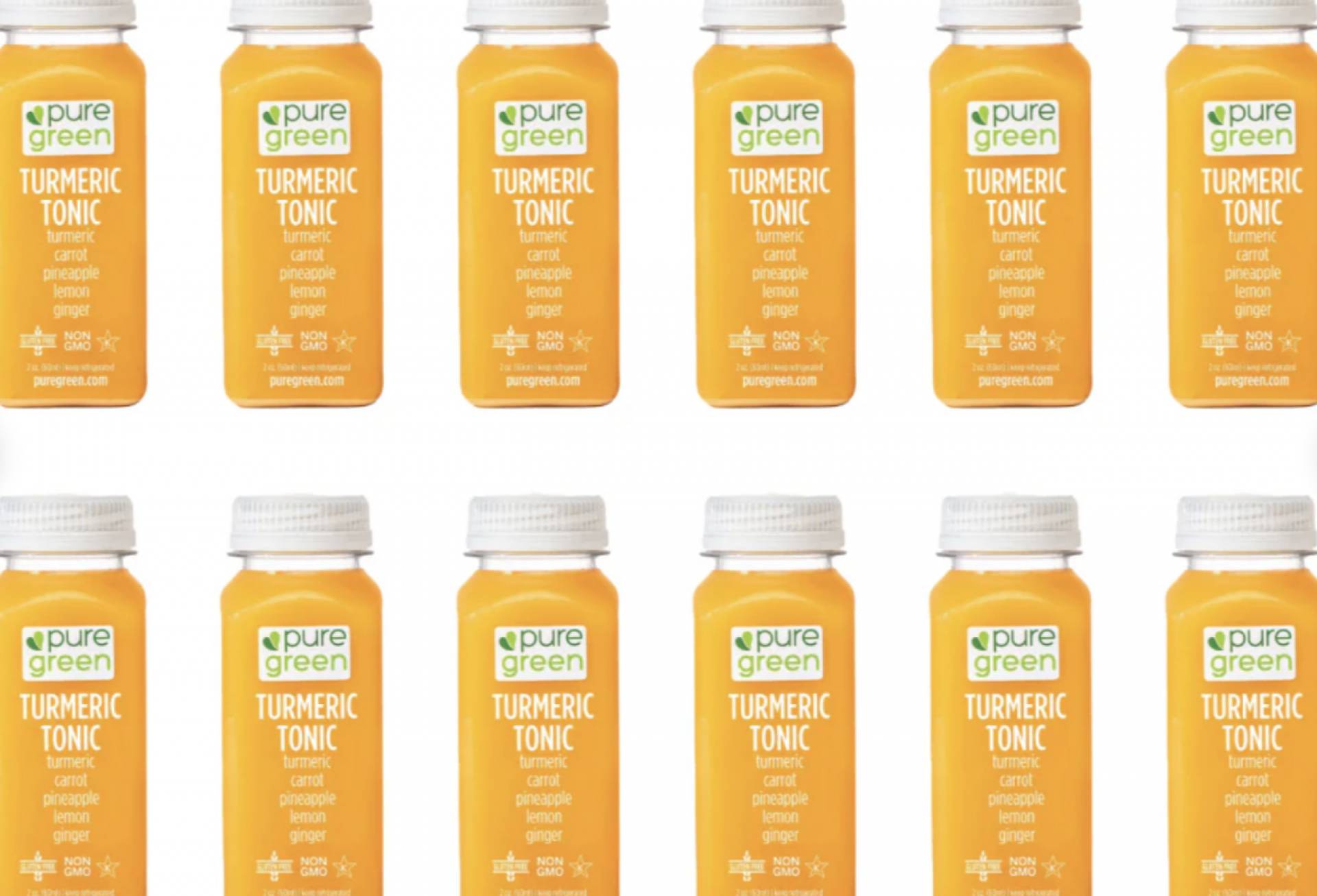 Pure Green - Turmeric Cold Pressed Tonic Shot