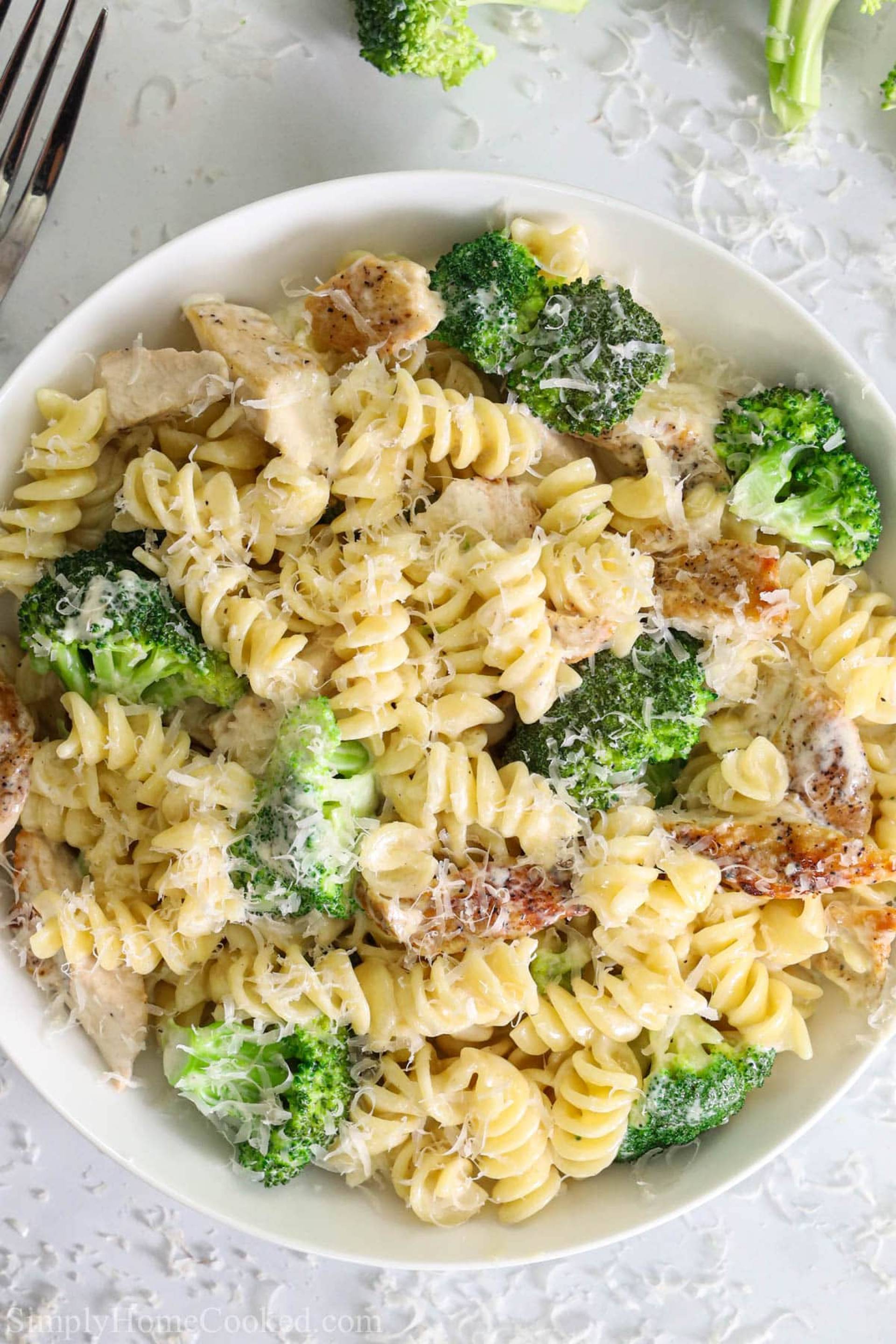 Gluten Free Whipped Cottage Cheese Chicken Alfredo