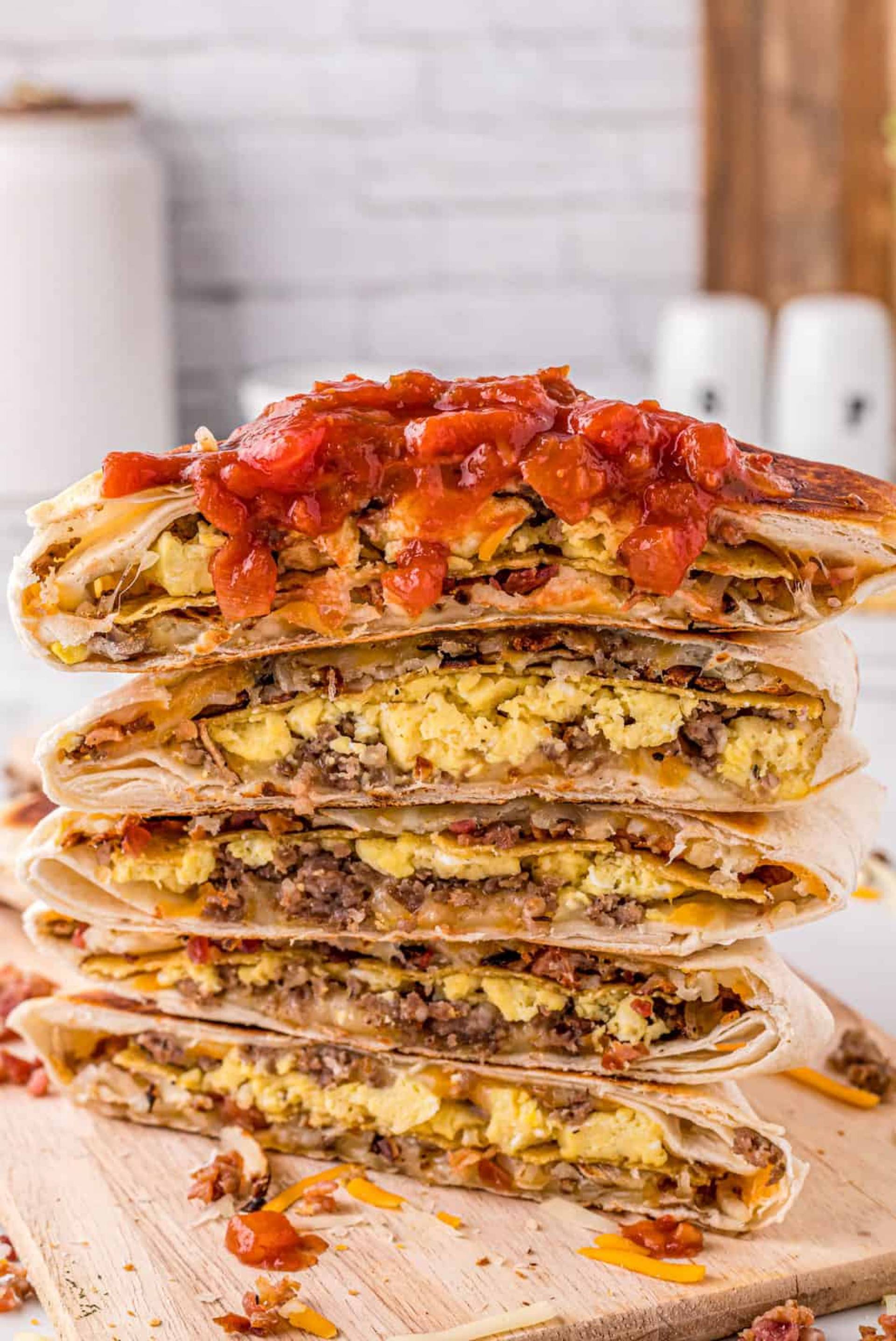 Roasted Chile and Beef Crunchwrap Supreme