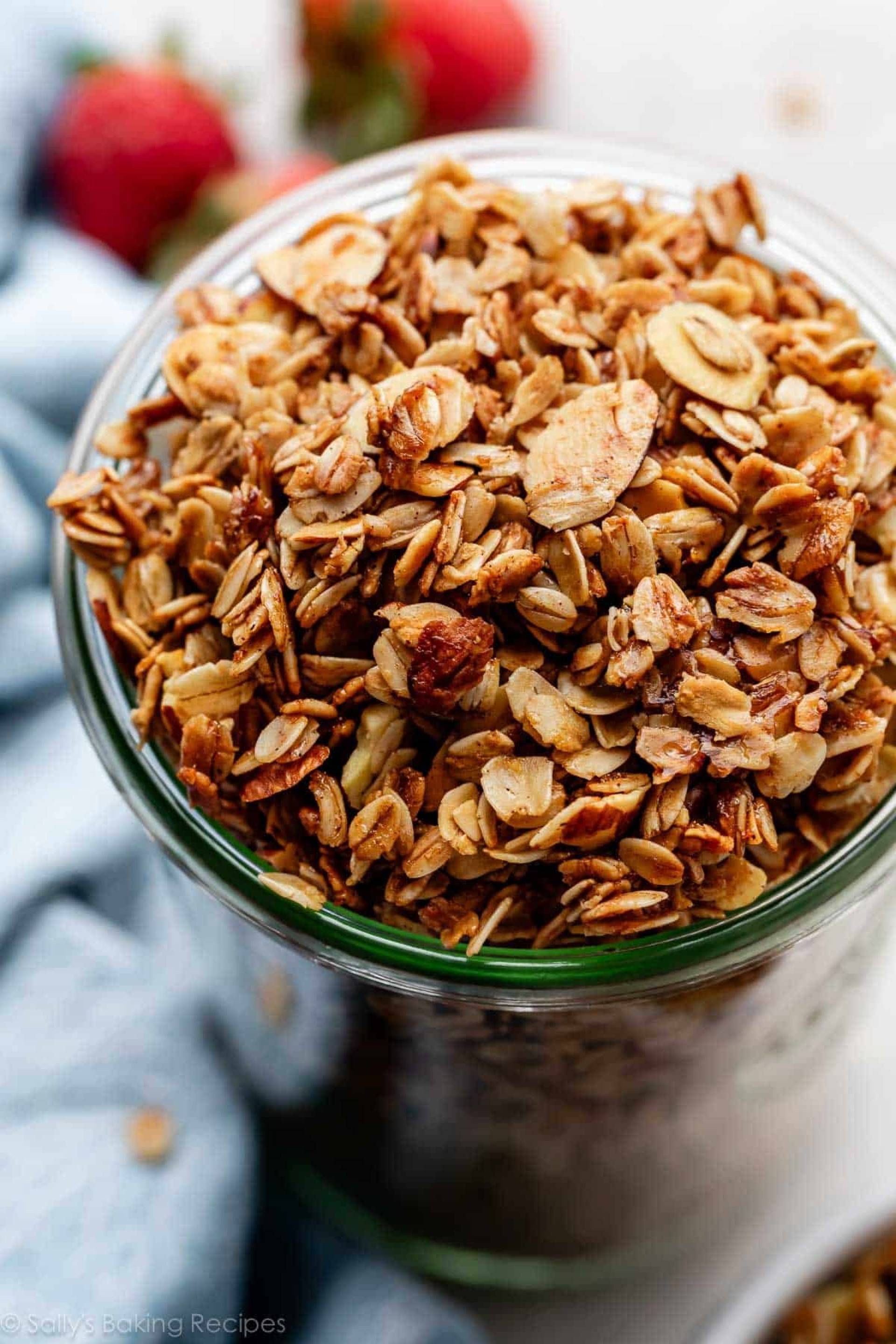 House Made  Low Fat Wholesome Vanilla Almond Granola