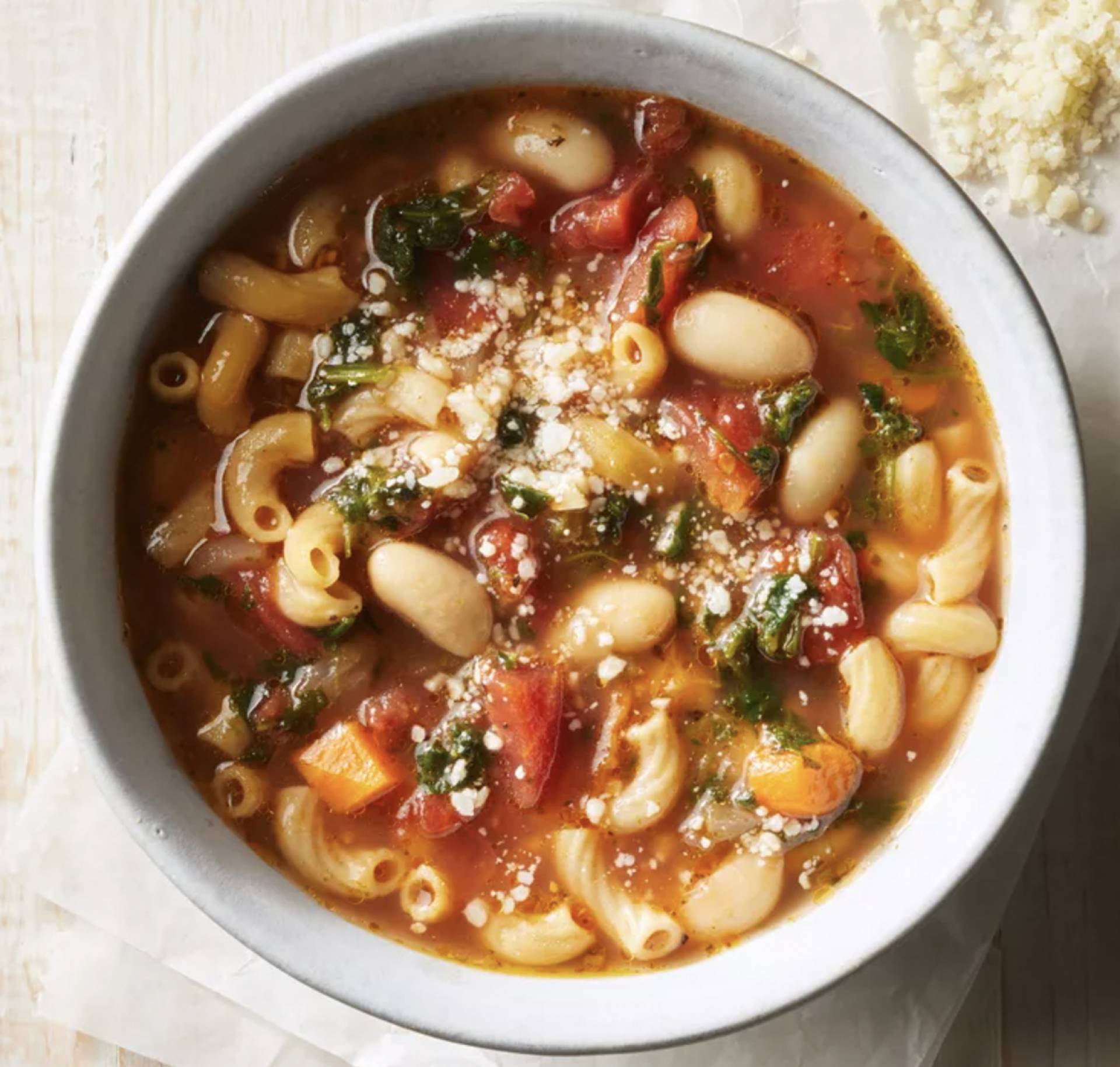 Gluten Free Cammie's Momma's Minestrone Soup with Italian Sausage