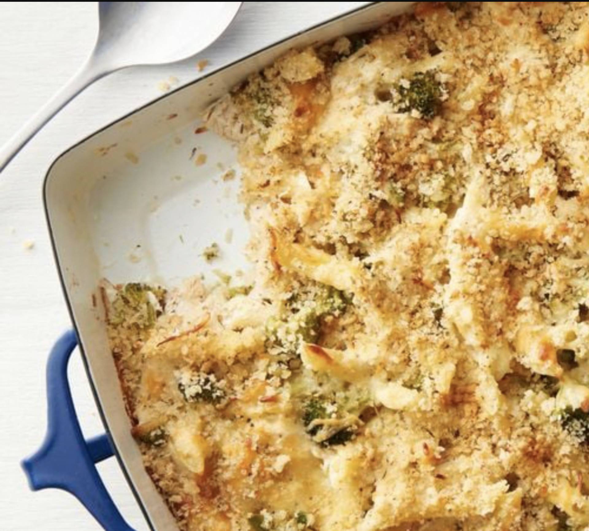 HOT DEAL Family Style Alfredo Pasta Bake with Broccoli