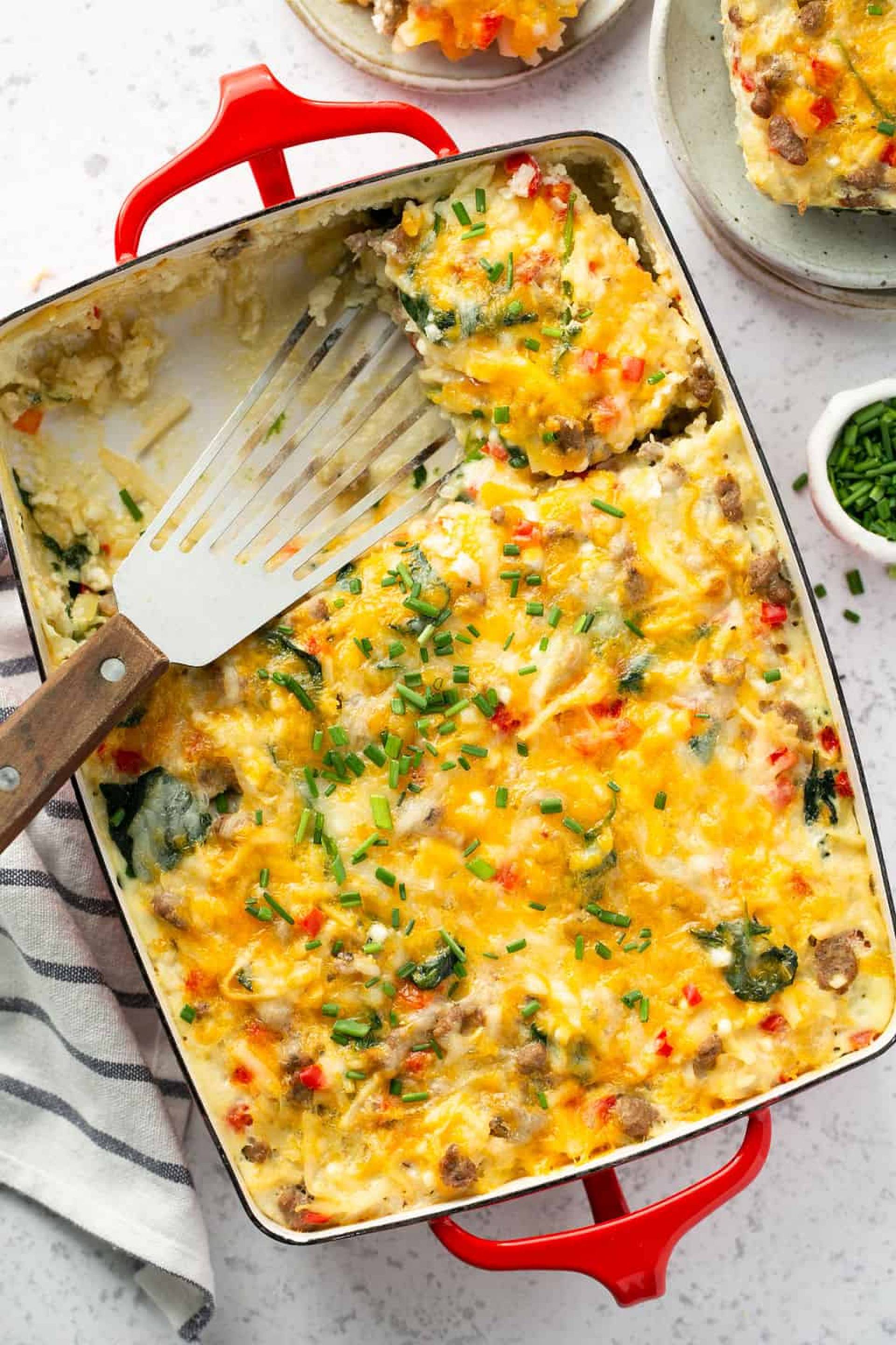 Southwest Breakfast Casserole