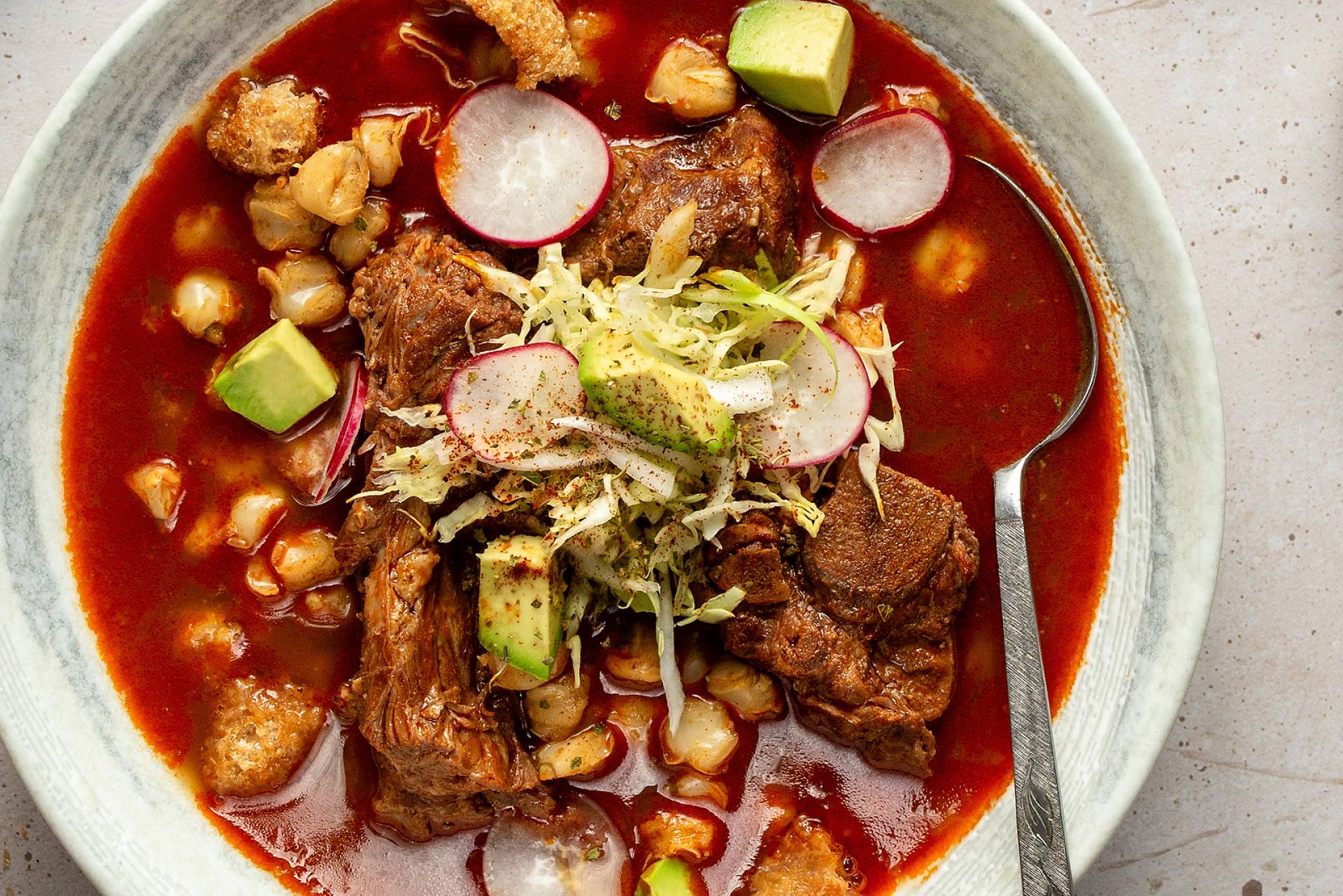 Chef Yazmin's Pork Pozole Rojo