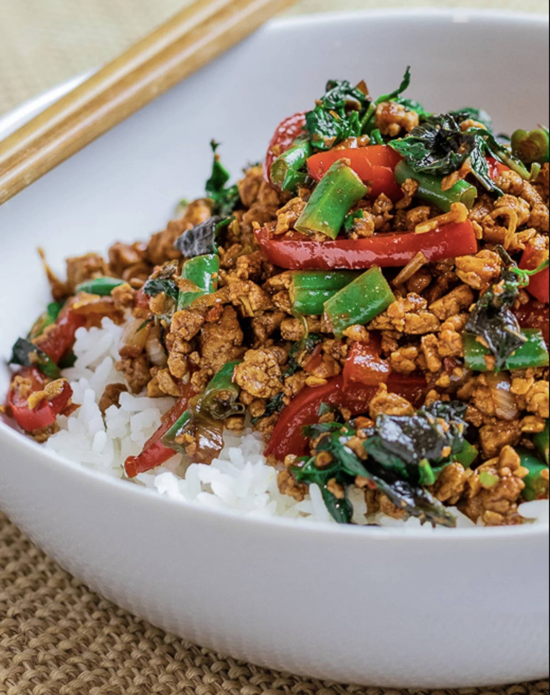 Low Carb Pork Pad Krapow