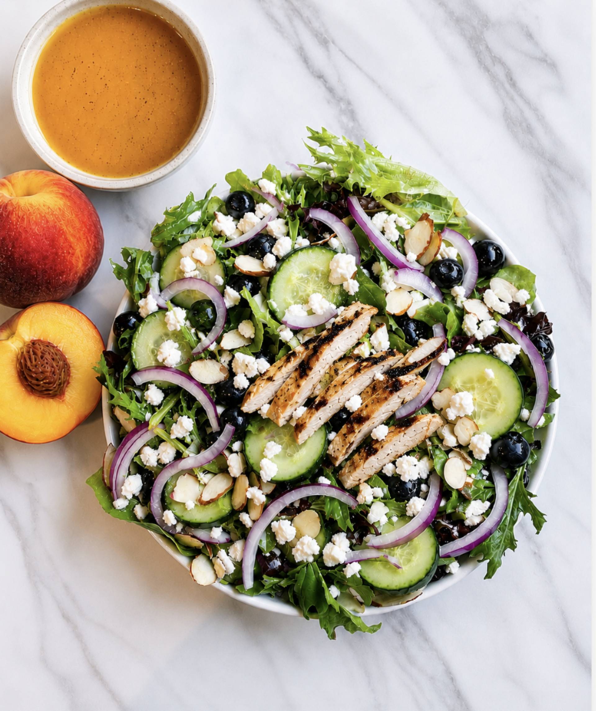 GIVE BACK- Palisade Summer Salad with Grilled Chicken