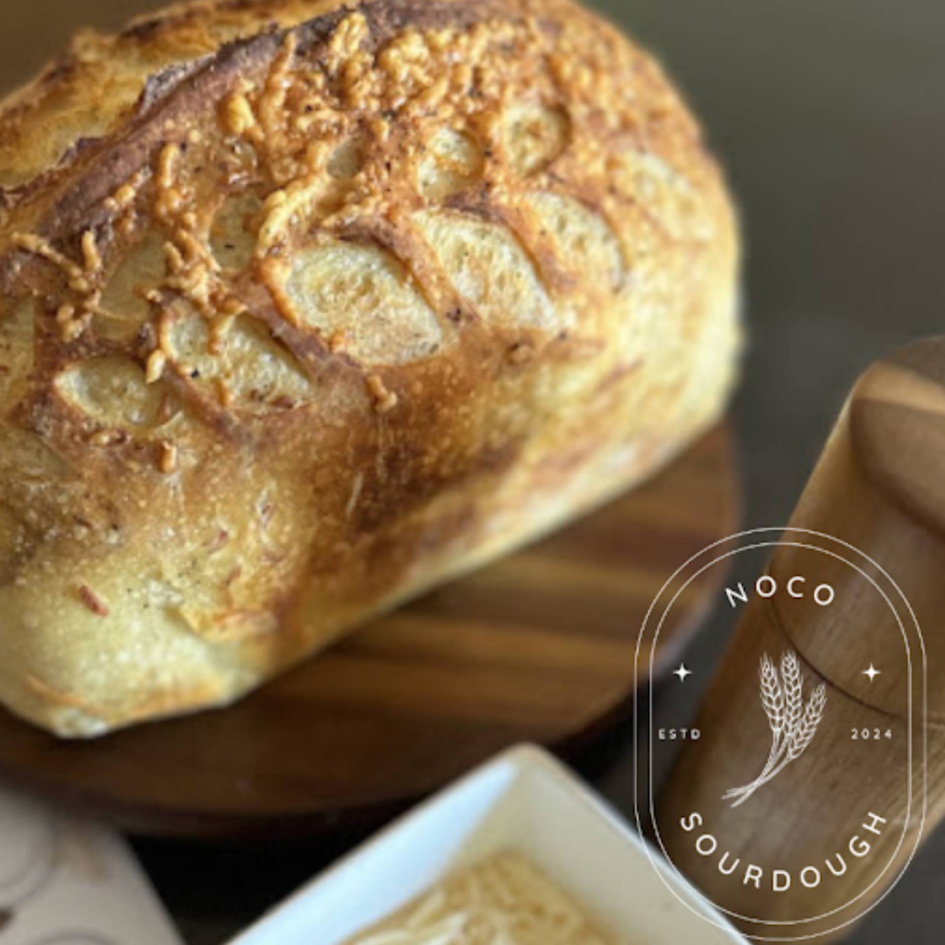 NoCo Sourdough - Rosemary + Parmesan Sourdough Loaf