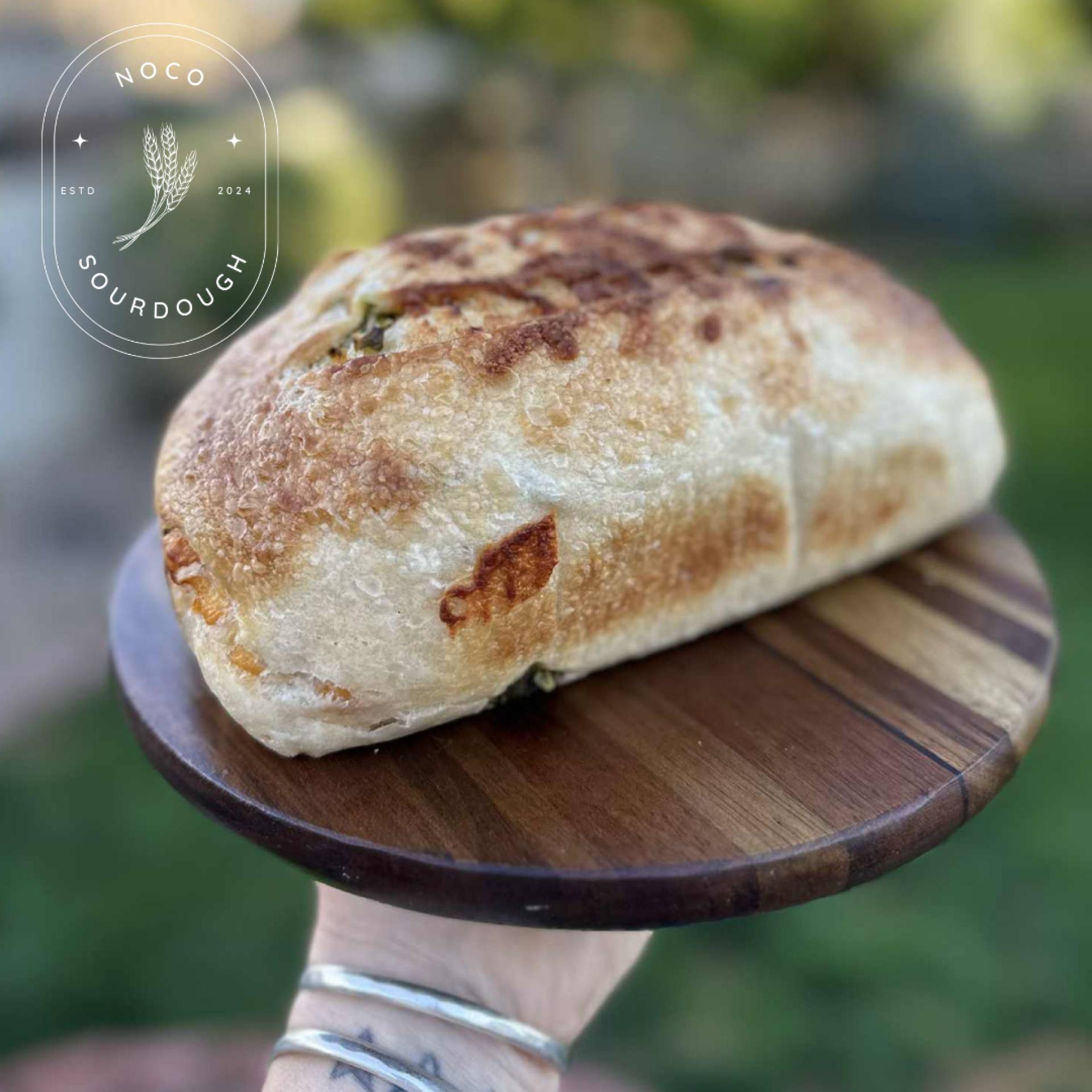 NoCo Sourdough - Jalapeno Chile and Cheddar Loaf