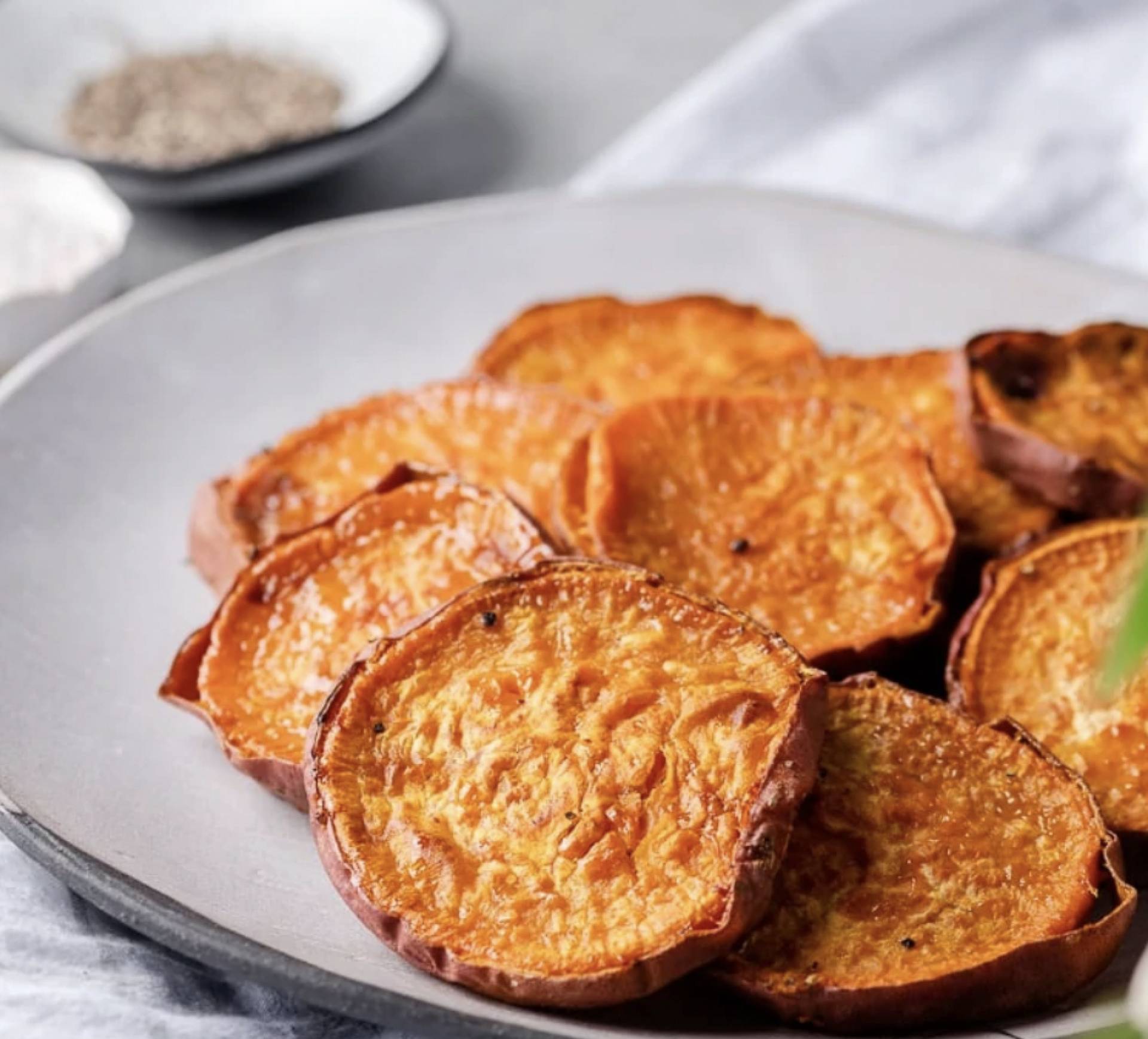 A La Carte Roasted Sweet Potato Rounds