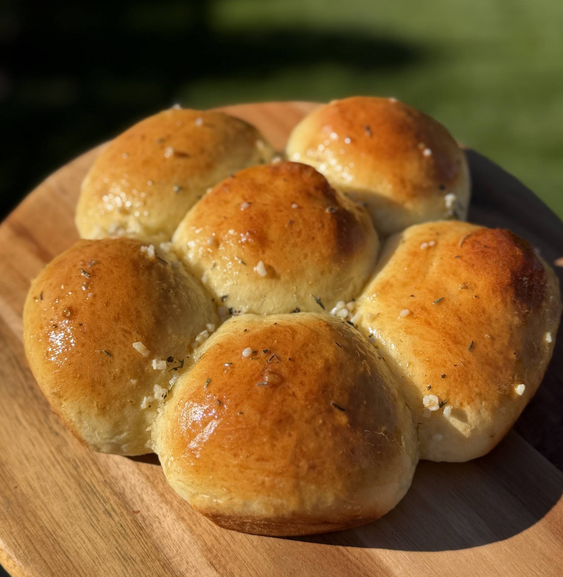 NoCo Sourdough - Garlic Butter Jumbo Rolls (6)